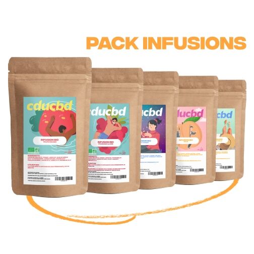 Pack Infusions CDUCBD à base de Chanvre CBD