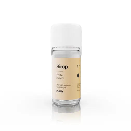 Sirop Delta-9 THC 25mg - Pêche – Image 2