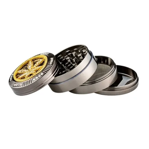 Grinder Métal Diamand et Gold 4 parties 50mm – Image 2
